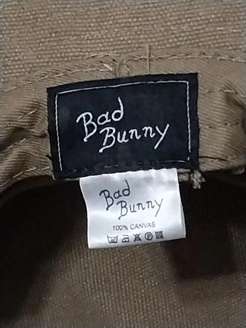 Bad Bunny 100% Canvas Safari Bucket Tan Hat Un Verano Sin Ti Tour